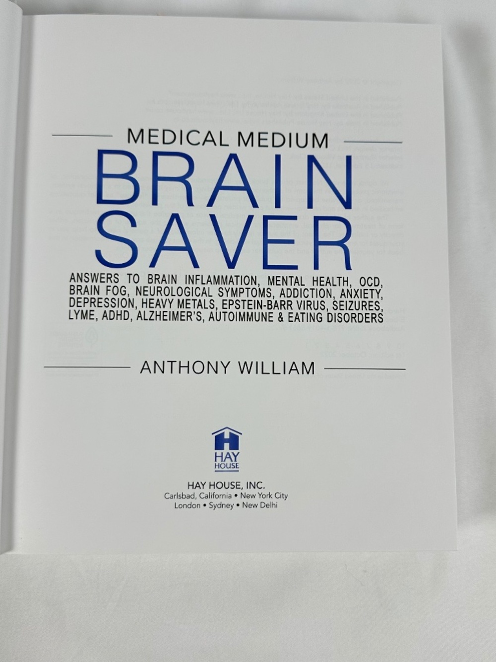 Medical Medium Brain Saver : Answers to Brain Inflammation, Mental Health, OCD